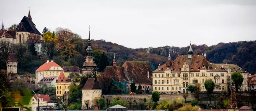 Ancient Sighisoara, Romania