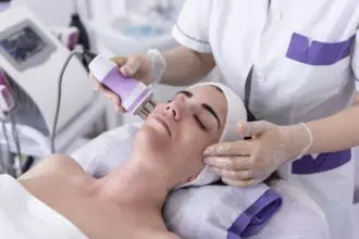 Facial skin care treatment, anti-aging facial rejuvenation